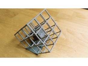 grille imprimer le plaisir de la balle cube L'impression 3d matrice 3d print model - Mito3D