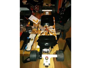 skateboard elettrico coperchio della batteria giocattolo & accessori di gioco il e-skate longboard 3d print model - Mito3D