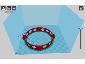 water rocket fin bracket engineering 3d print model - Mito3D