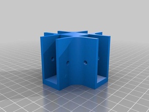 x brace organizzazione su misura 3d print model - Mito3D