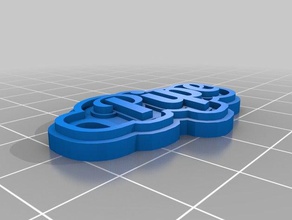 tubo chaveiros personalizado 3d print model - Mito3D