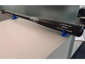 shelf baseball bat stand sport & outdoors 3d print model - Mito3D