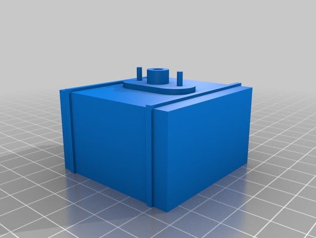 1 10 ölçekli yakıt hücresi r c araçlar hücre tankı uzaktan kumanda ölçek tank 3D print model - Mito3D