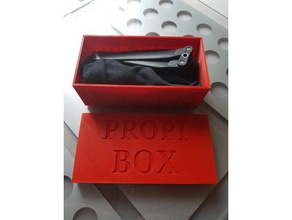 propi-box mavic pro tool holders & boxes box dji drohne drone proppeller 3d print model - Mito3D