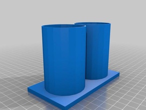 epóxi suporte para garrafa de água A impressão 3d 3d print model - Mito3D