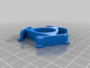 il mio personalizzato spool hub adattatore giusto Stampante 3d parti su misura 3d print model - Mito3D