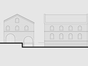 oo ho canal warehouse-windows-Türen Gebäude & Strukturen Modell Eisenbahn 3d print model - Mito3D