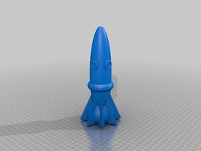 la fusée jouets & jeux vaisseau spatial 3d print model - Mito3D