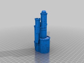 macphetridge castello del clan edifici e strutture su misura 3d print model - Mito3D