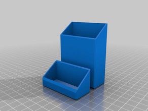 Zigarette Paket Abdeckung Container cig container cover freecad 3d print model - Mito3D