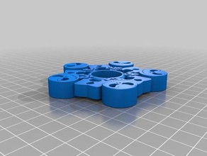 pumkin jack fidget spinner toys & games hand toy 3d print model - Mito3D