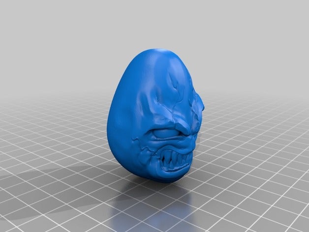 mal ovo de páscoa criaturas a 3D print model - Mito3D