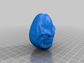 el mal del huevo de pascua criaturas la 3d print model - Mito3D