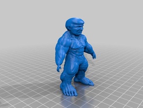 trumphulk piccole mani remix le creature 3d print model - Mito3D
