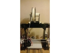 anet a8 holder spool 3d printer accessories upgrade 3d print model - Mito3D