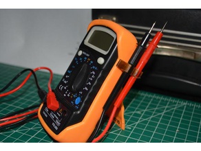 probe holder tool holders & boxes voltmeter 3d print model - Mito3D
