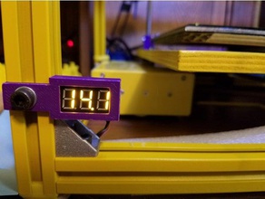 digital medidor de voltaje titular hipercubo otros 2020 marcos Impresora 3d las piezas 3d print model - Mito3D