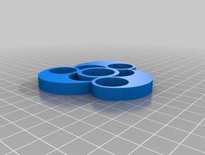 yin-yang fidget spinner juguetes mecánicos personalizado 3d print model - Mito3D