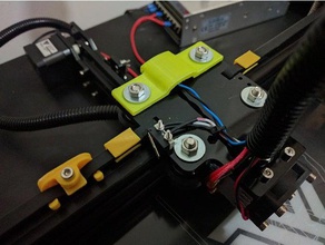 cable hiding organizing tevo tarantula 3d printer accessories 3d print model - Mito3D