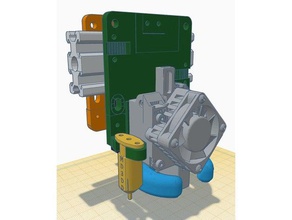 d-bot baskı taşıma e3d titan aero v6 + ciicooler bl dokunun 3d yazıcı parçaları 3d print model - Mito3D