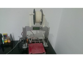 suporte filamento prusa i3 aluminium 3d printer accessories 3d print model - Mito3D