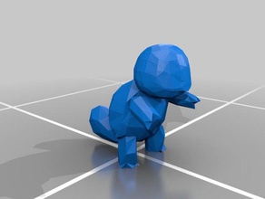 pokemon 7-9 le creature blastoise squirtle wartortle 3d print model - Mito3D