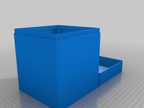 meine angepasste parametrische box Container kundengebundene 3d print model - Mito3D