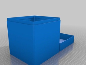 meine angepasste parametrische box Container kundengebundene 3d print model - Mito3D
