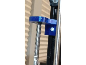 lead screw wobble bracket 3d printing flsun i3 z 3d print model - Mito3D