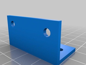 lack bracket 3d printing 3d print model - Mito3D
