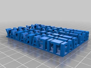 fab lab-itifaraday sculture su misura 3d print model - Mito3D