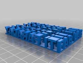 fab lab iti faraday esculturas personalizado 3d print model - Mito3D