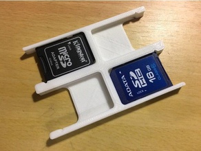 sd card storage office 3d print model - Mito3D