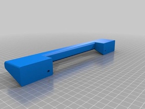freezer handle replacement parts 3d print model - Mito3D