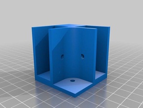 l wall brace organization customized 3d print model - Mito3D