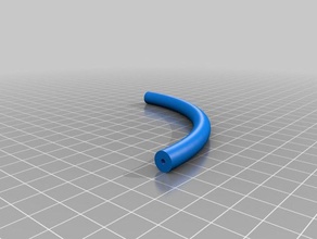 my customized openscad library pipe knees aka maccaroni maker 3d print model - Mito3D