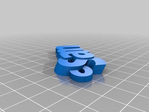 sam organización personalizado 3d print model - Mito3D