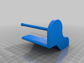 horizontale Gewinde-Halter Werkzeugmaschinen Nähmaschine spool-adapter spool-Halter 3d print model - Mito3D