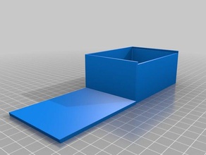 mtg deckbox les conteneurs personnalisé 3d print model - Mito3D