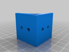 my customized bracket generator parameterized replacement parts 3d print model - Mito3D