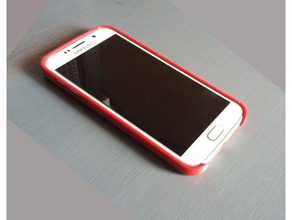 samsung s6 caso el teléfono móvil galaxy 3d print model - Mito3D