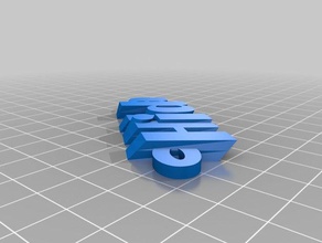 hilda organização personalizado 3d print model - Mito3D