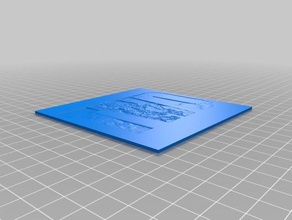 meine angepasste lithophane twd 4 2d-Kunst kundengebundene 3d print model - Mito3D