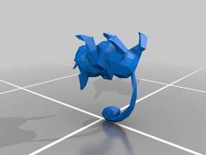 pokemon 19-20 le creature raticate rattata 3d print model - Mito3D