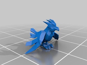 pokemon 21-22 le creature fearow spearow 3d print model - Mito3D
