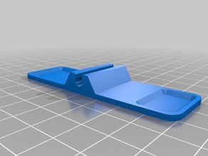 my customized mesh panel wall mount stapler organization 3d print model - Mito3D