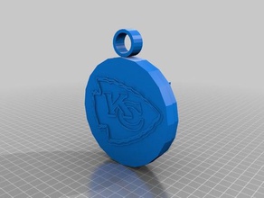 chiefs eagles keychain 3d printing 3d print model - Mito3D