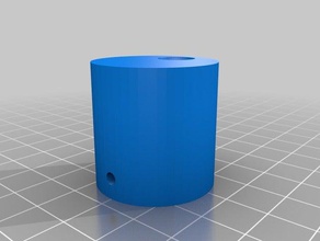 il mio personalizzato manopola del vfo 2 parti di ricambio su misura 3d print model - Mito3D