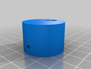 il mio personalizzato manopola del vfo 3 parti di ricambio su misura 3d print model - Mito3D