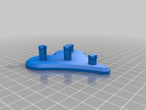 Herz-Basis-Getriebe mechanische Spielzeuge fidget Genf Herz 3d print model - Mito3D
